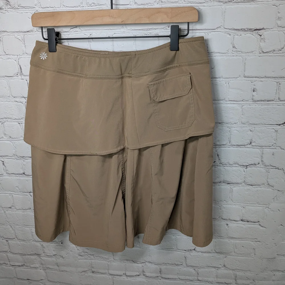 Athleta Tan Asymmetrical Skort - Picture 3 of 10